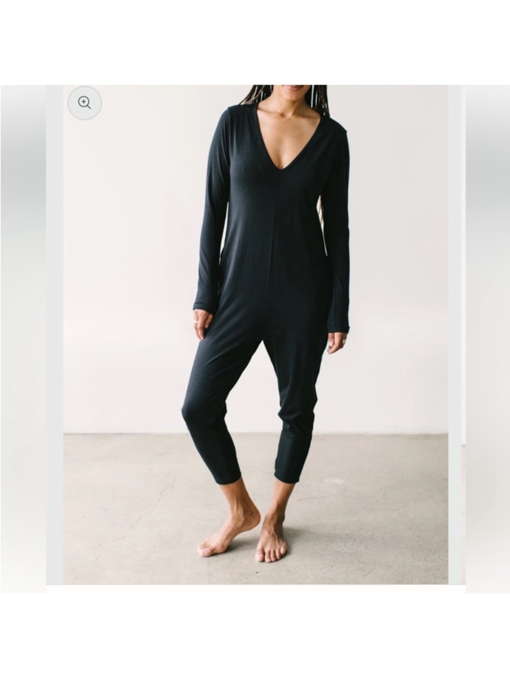 Smash + Tess The Friday romper midnight Black size small NWT
